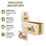 Cartine REX Bravo Finissime Gommate Corte Doppie – 50 Libretti Originali