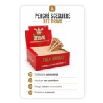 Cartine REX Bravo Finissime Gommate Corte Singole – confezione da 100 libretti originali