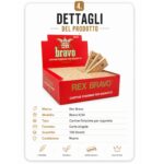 Cartine REX Bravo Finissime Gommate Corte Singole 100 Libretti Originali