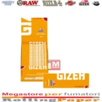 Gizeh Gelb Original Regular Zigarettenpapier Box 50 Heftchen