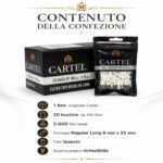 Filtri Cartel Lungo Regular 8mm 22mm Size Long – 20 Bustine da 100 Filtrini 3