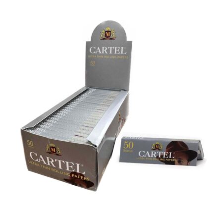 Cartine Cartel Ultra Thin Silver Corte Regular 50 Libretti