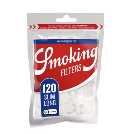 Smoking Slim Lang XL Eindrehfilter 6x22mm Box 20 Beutel