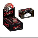Smoking Noir Deluxe Rouleau Feuilles à rouler Black Rolls boîte présentoir de 24 rolls