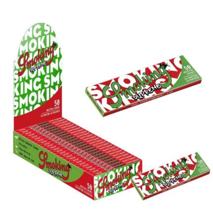 Smoking Supreme 1 1/4 Medium Feuilles à rouler Ultra Fin boîte présentoir scorta de 25 carnets