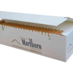 Marlboro Gold Tubes King Size 8mm pour cigarettes boîte présentoir de 4 boîtes de 200 tubes vides