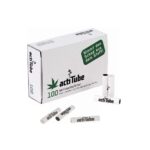 actiTube Regular 8mm Filtres au Charbon Actif boîte présentoir de 10 paquets de 100 filtres marrons embouts céramique