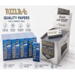 Cartine Rizla Argento Corte 100 Libretti con Filtri Ultra Slim 5,7mm – 20 Confezioni Originali
